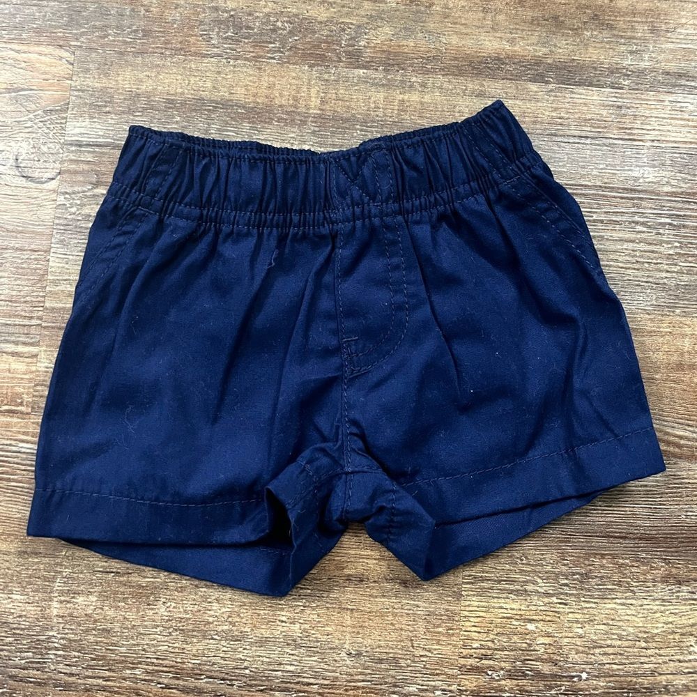 Carter’s Blue Baby Boy Pull On Shorts Size 3 Months